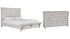 Brashland California King Panel Bed with Dresser