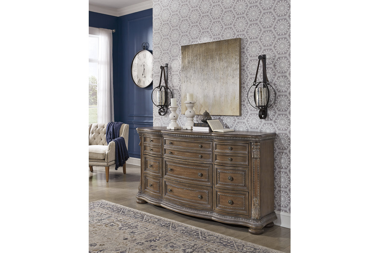 Charmond Dresser and Mirror