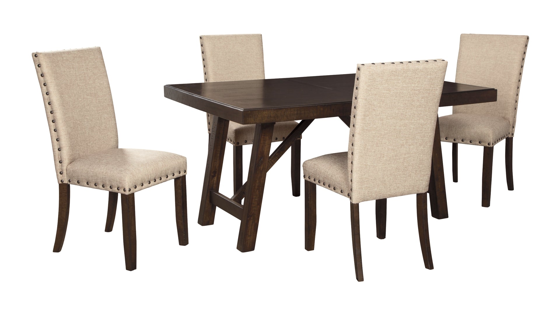 Rokane Dining Table and 4 Chairs