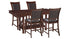 Collenburg Counter Height Dining Table and 4 Barstools