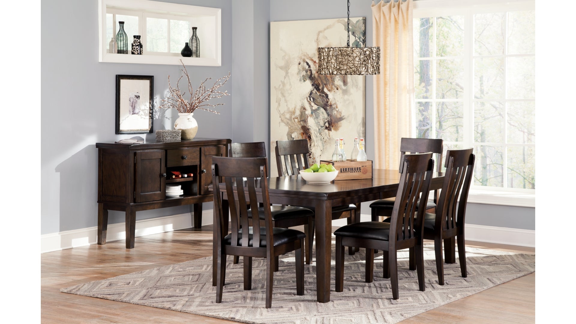 Haddigan Dining Table and 6 Chairs