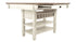 Bolanburg Counter Height Dining Table and 4 Barstools