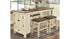 Bolanburg Counter Height Dining Table and 4 Barstools