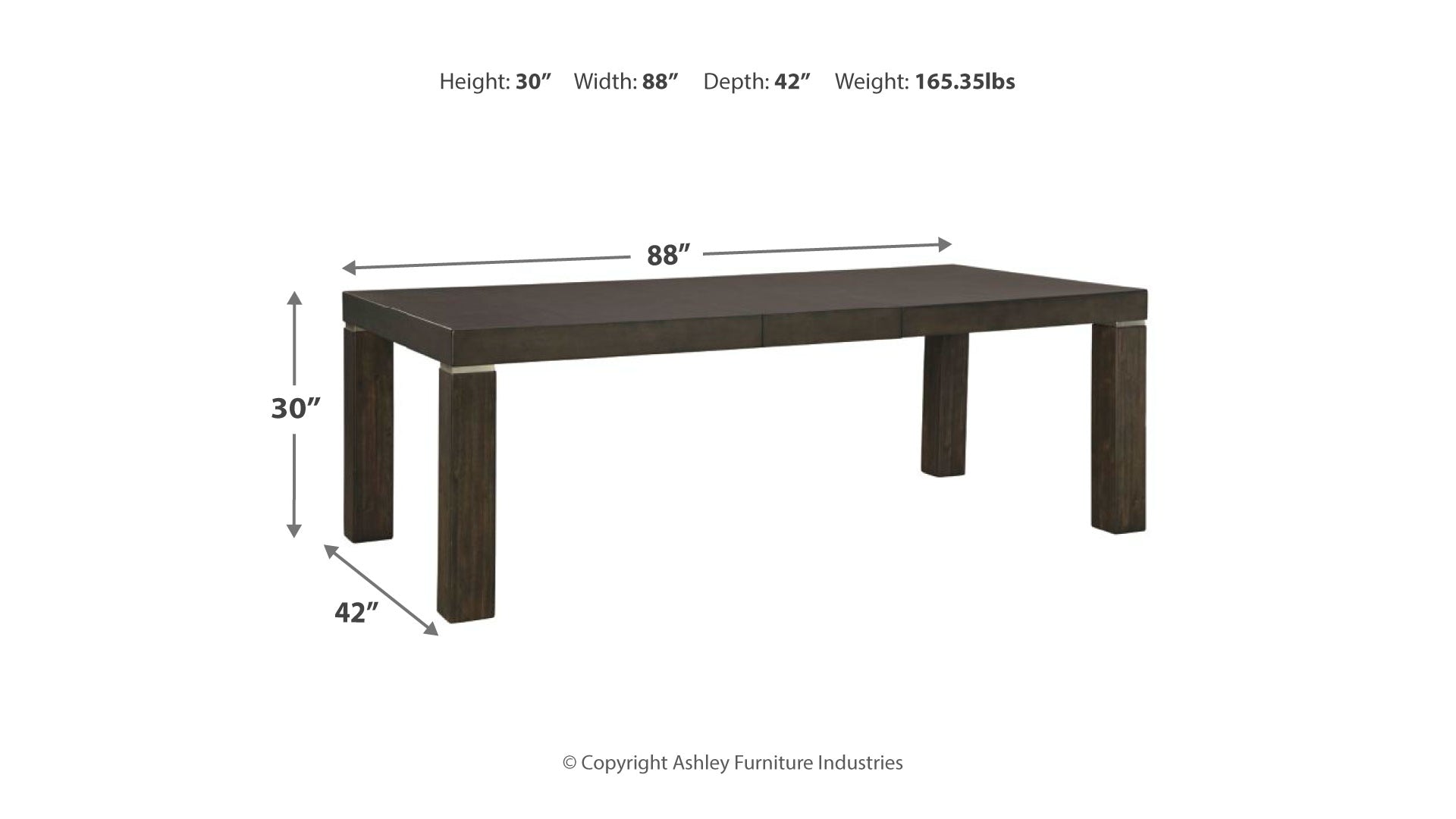 Hyndell Dining Table and 6 Chairs