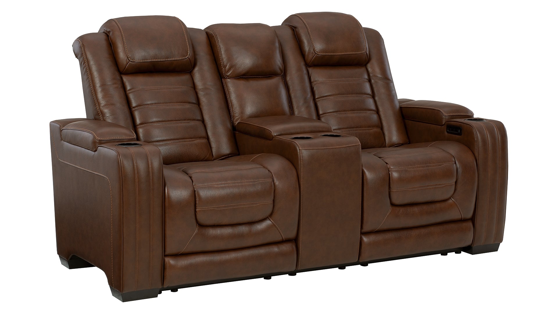 Backtrack Power Reclining Loveseat with Console