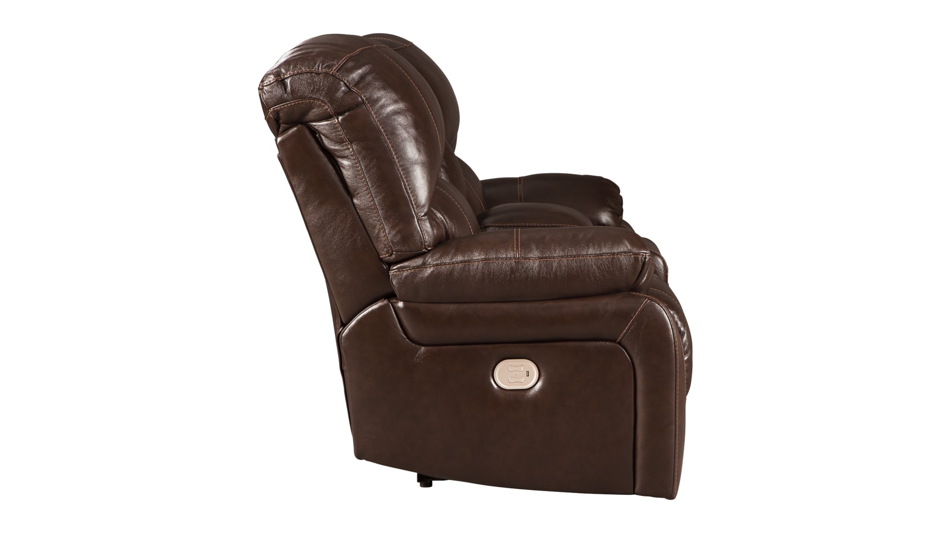 Hallstrung Power Reclining Loveseat with Console