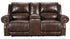 Buncrana Power Reclining Loveseat with Console