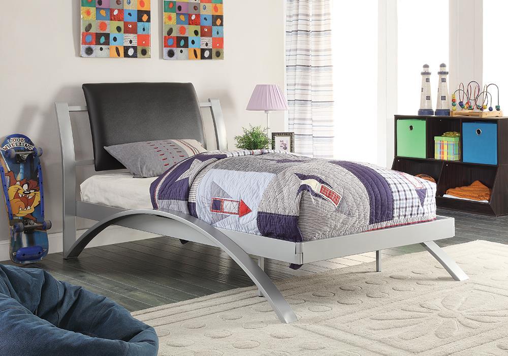 LeClair Black Kids Bed