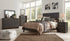 Paxberry King Panel Bed with Mirrored Dresser, Chest and Nightstand